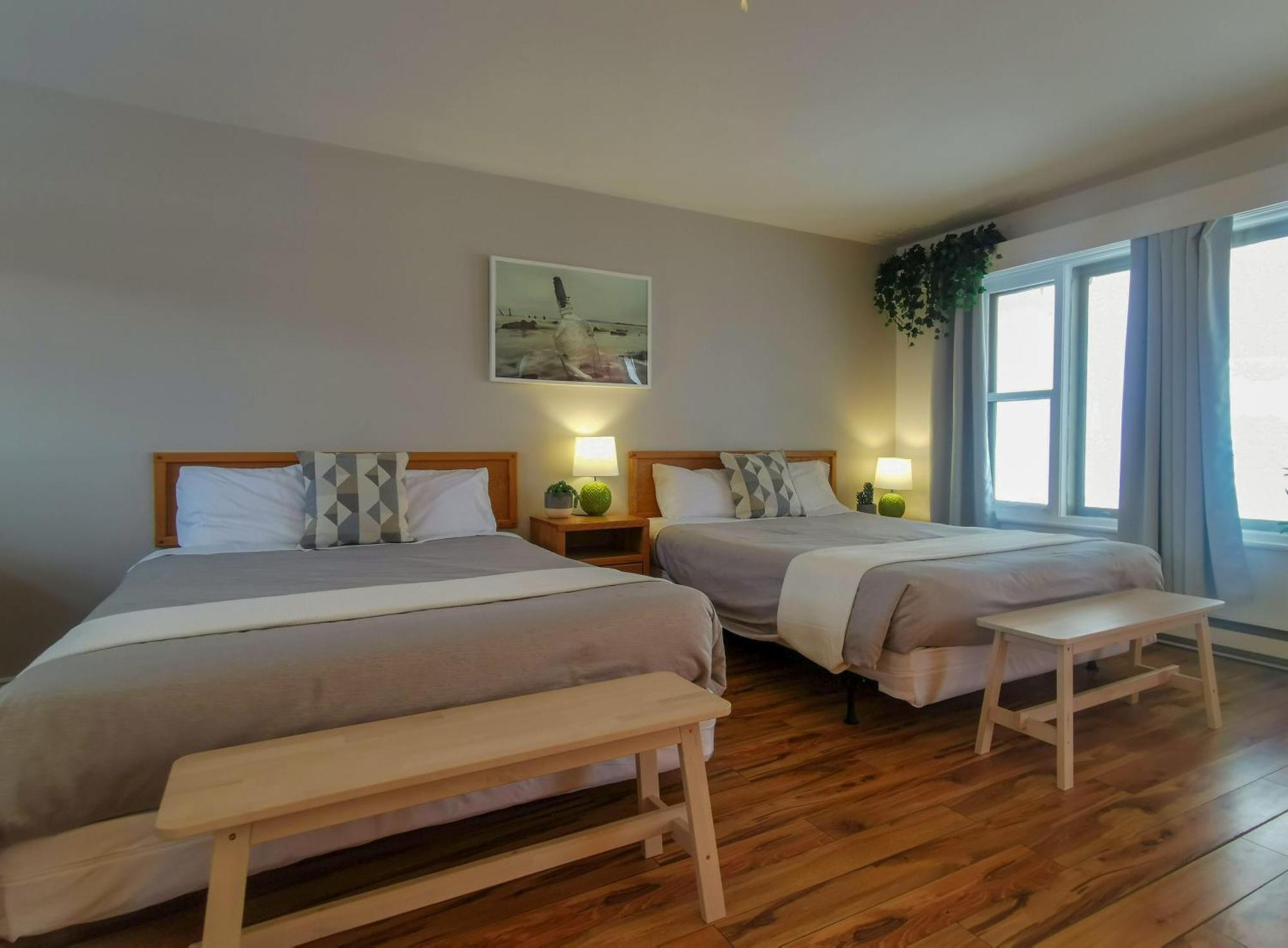Lofts Fleuve Et Montagnes Motel Sainte-Anne-de-Beaupré Eksteriør bilde
