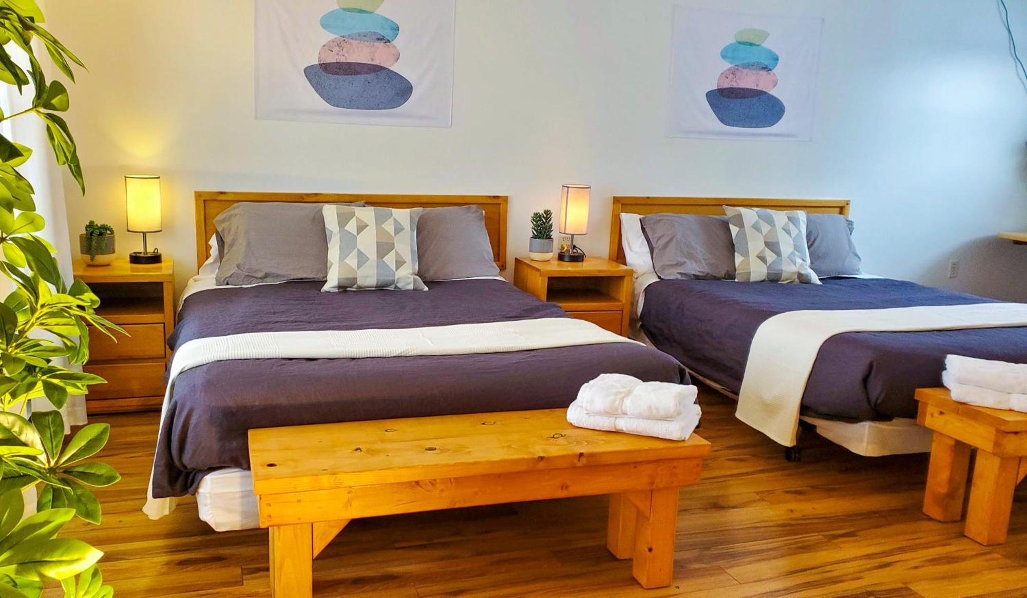 Lofts Fleuve Et Montagnes Motel Sainte-Anne-de-Beaupré Eksteriør bilde